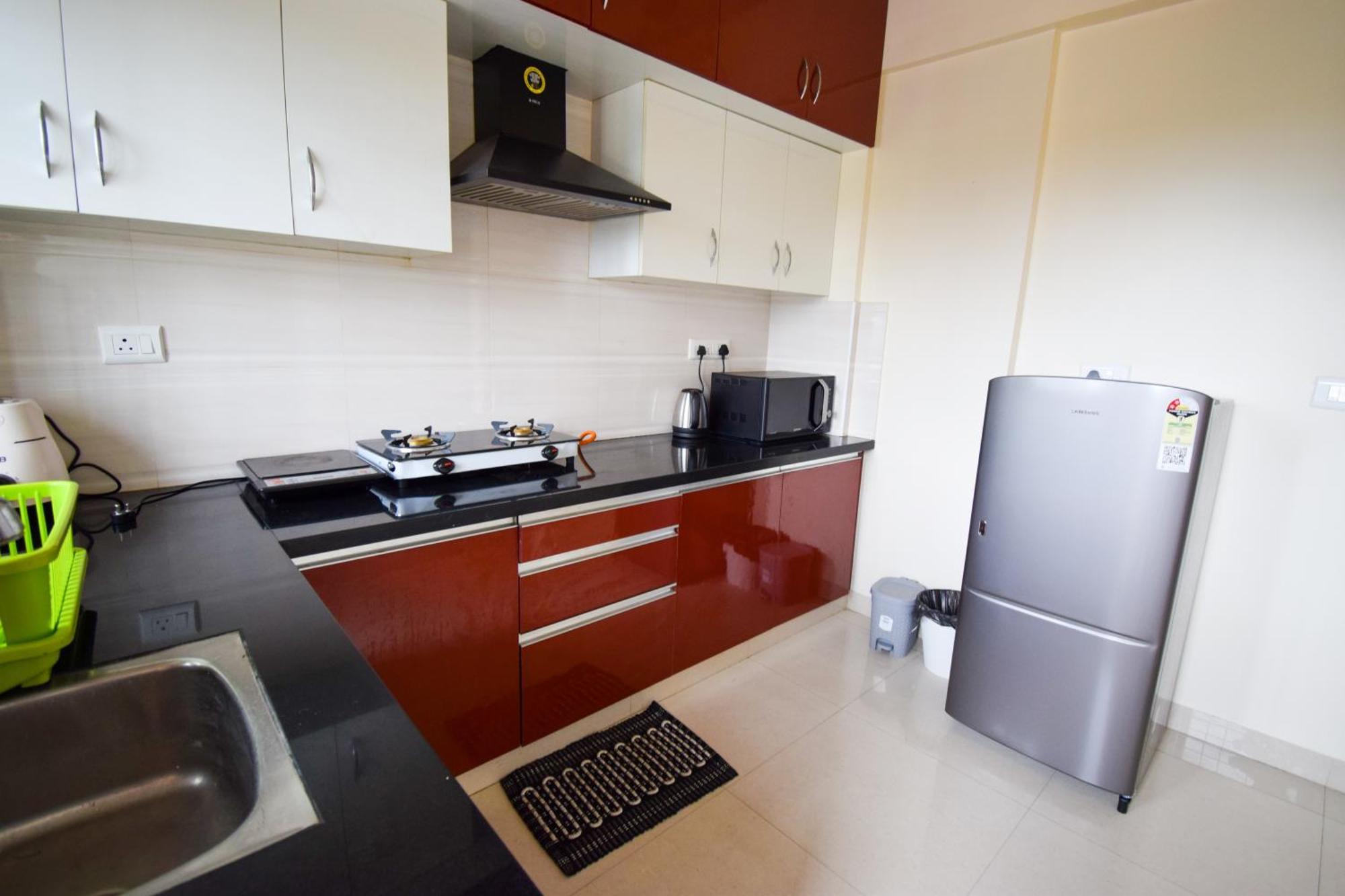 Staymazing-1,2 & 3 Bhk Ac Apartments In Hebbal-5Mins To Manyata-30Mins To Airport Bangalore Bagian luar foto