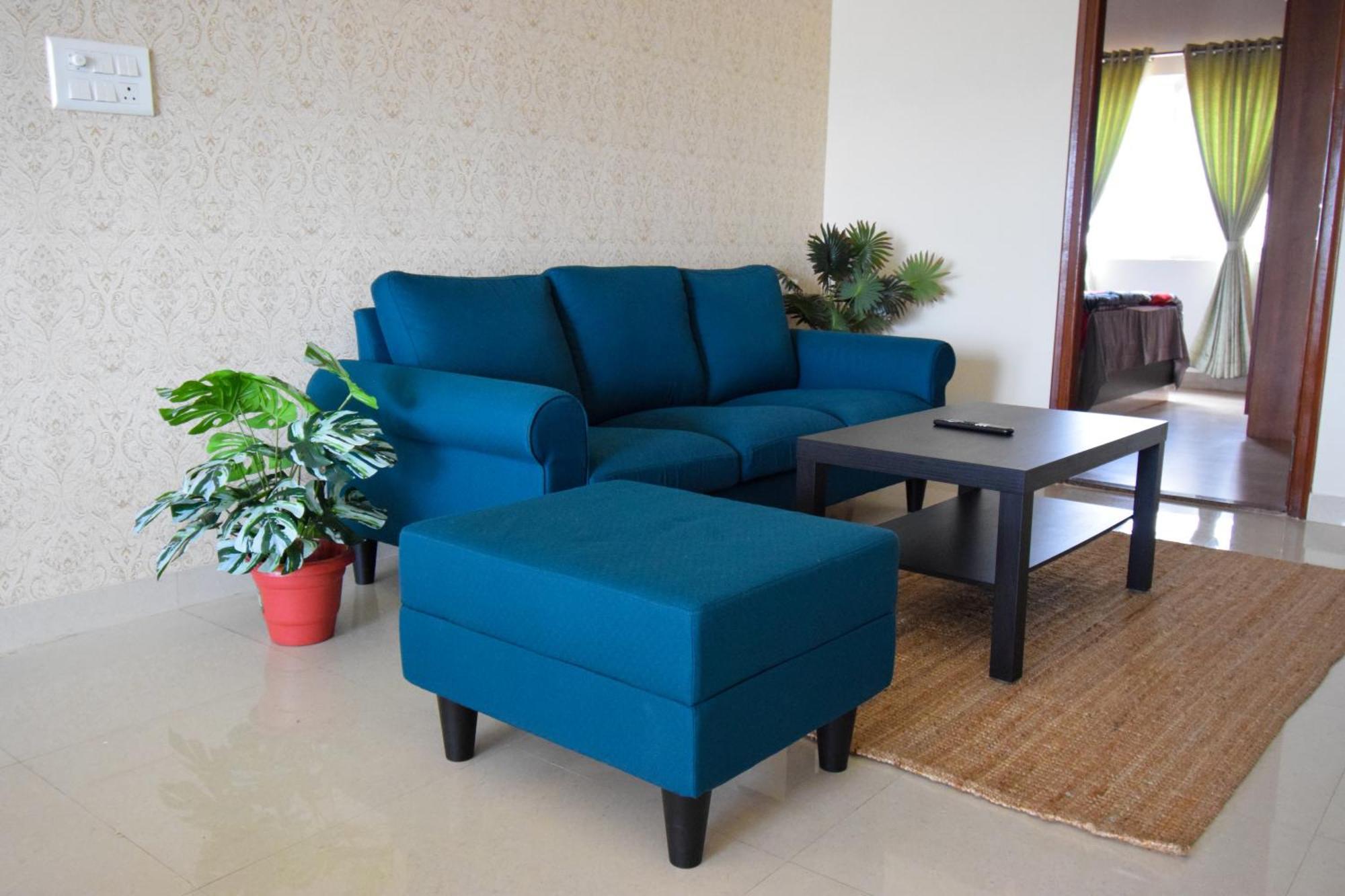 Staymazing-1,2 & 3 Bhk Ac Apartments In Hebbal-5Mins To Manyata-30Mins To Airport Bangalore Bagian luar foto