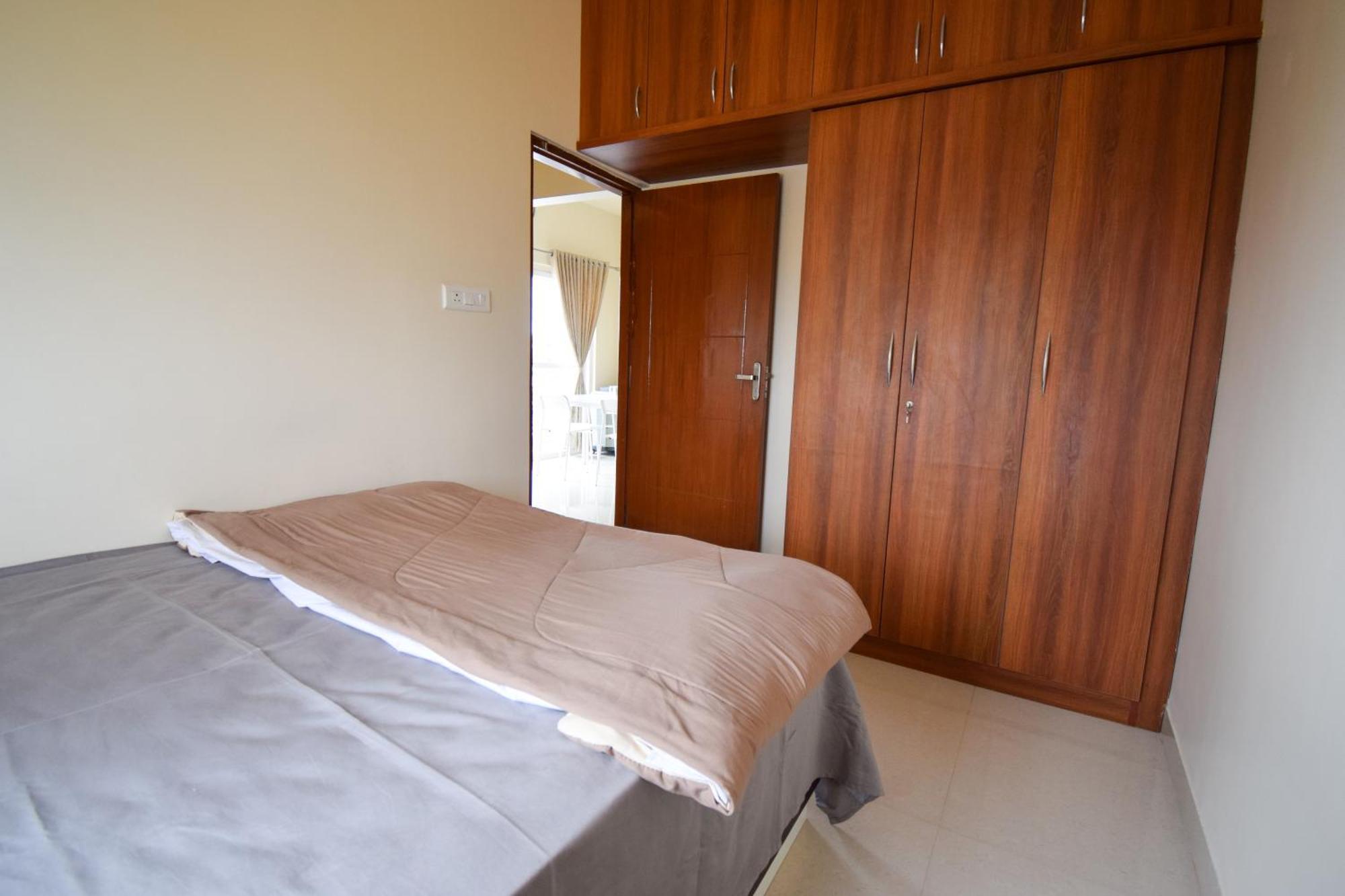Staymazing-1,2 & 3 Bhk Ac Apartments In Hebbal-5Mins To Manyata-30Mins To Airport Bangalore Bagian luar foto